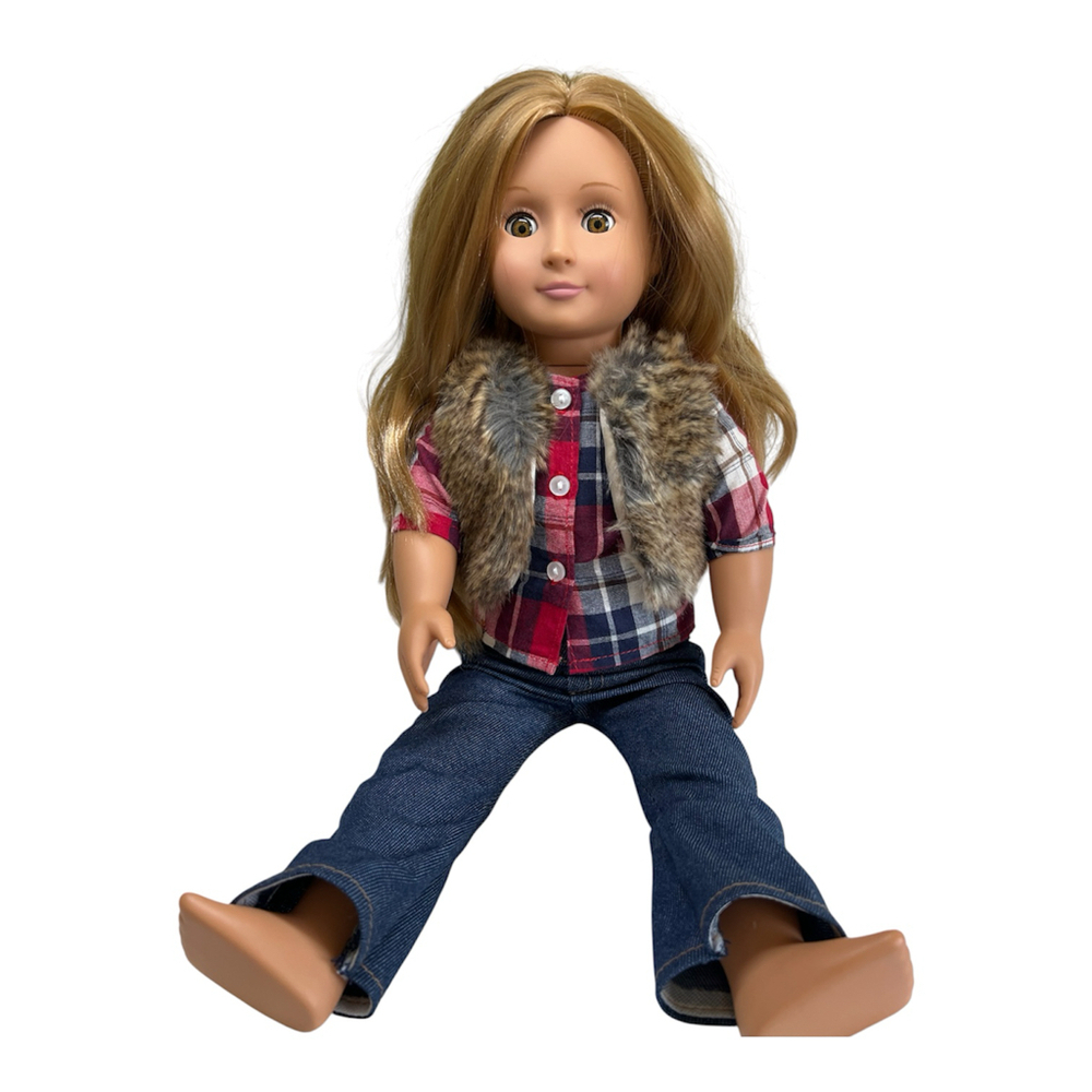 OG our generation Jamie doll 18” strawberry blond hair
